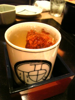 誕生日には「ひれ酒」